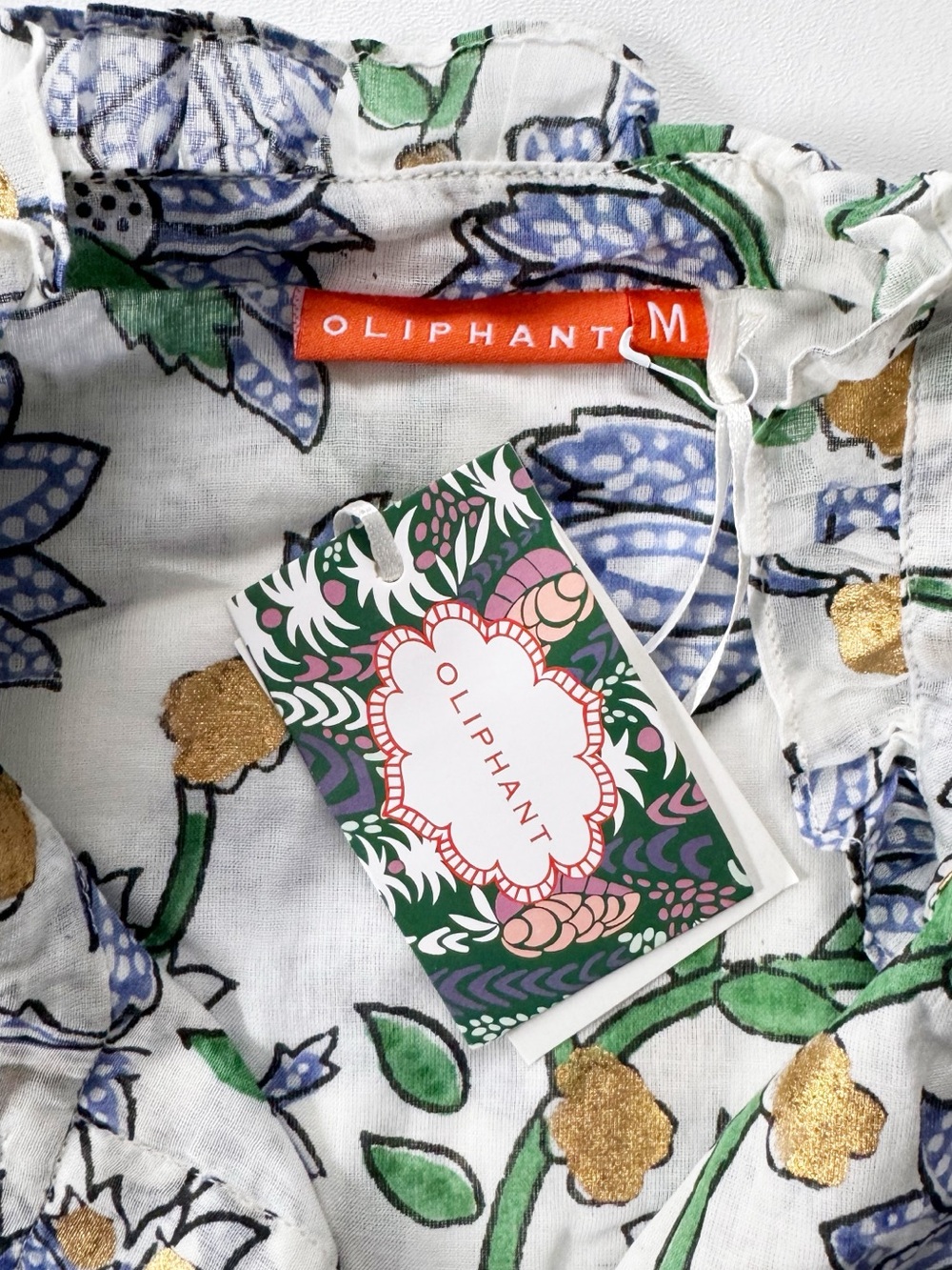 Oliphant Cap Sleeve Mini Dress in Presidio Blue | MEDIUM NWT - Picture 7 of 10